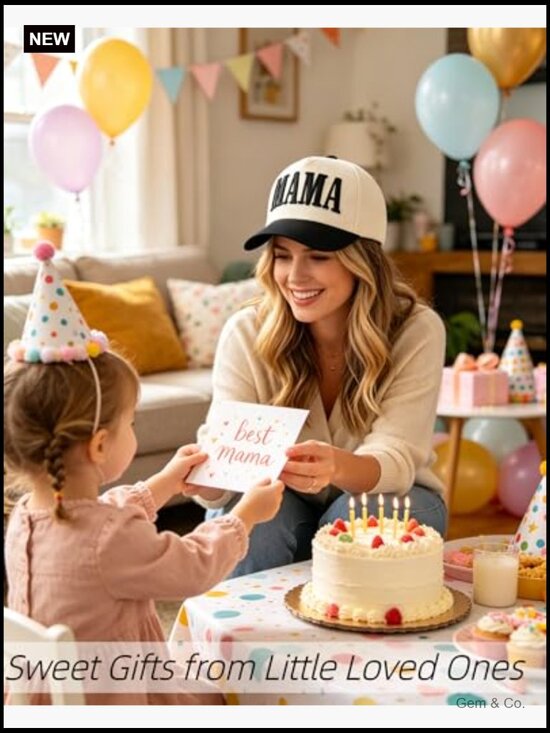 Embroidered Mama Trucker Hat Adjustable Snapback Baseball Cap main image 6